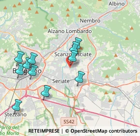 Mappa Via Carlo Ceresa, 24066 Pedrengo BG, Italia (3.98455)