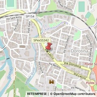 Mappa Via Lecco, 15, 24030 Mozzo, Bergamo (Lombardia)