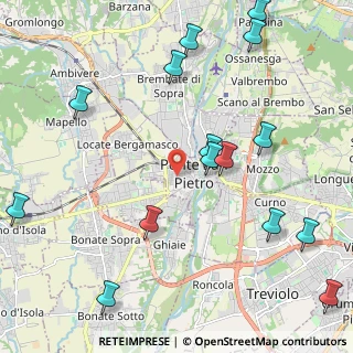 Mappa 24036 Bergamo BG, Italia (2.716)