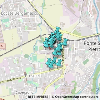 Mappa Via XXIV Maggio, 24036 Ponte San Pietro BG, Italia (0.175)