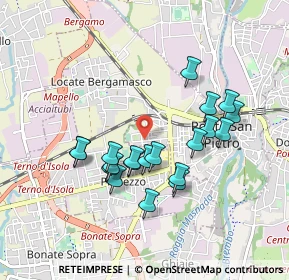 Mappa Via Giosuè Carducci, 24036 Ponte San Pietro BG, Italia (0.8125)