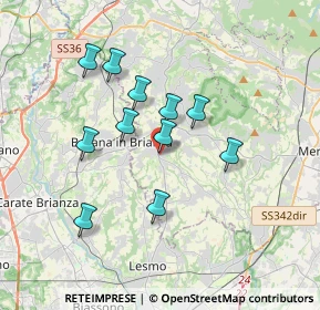 Mappa Via Giuseppe Verdi, 23880 Casatenovo LC, Italia (3.02182)