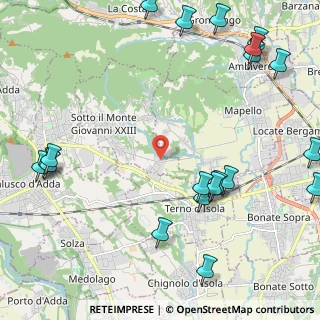 Mappa Via Bedesco, 24039 Sotto il Monte Giovanni XXIII BG, Italia (3.0245)