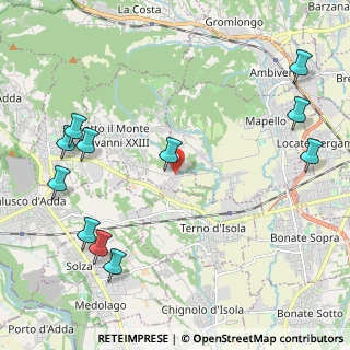 Mappa Via Bedesco, 24039 Sotto il Monte Giovanni XXIII BG, Italia (2.71455)