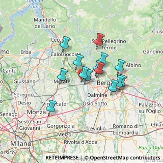 Mappa Via Bedesco, 24039 Sotto il Monte Giovanni XXIII BG, Italia (10.62714)