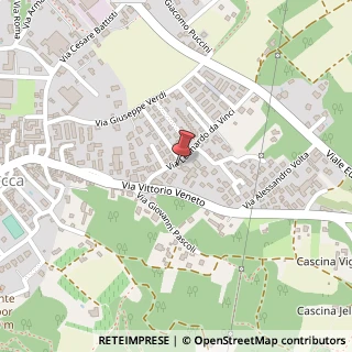 Mappa Via Leonardo da Vinci, 4, 21010 Golasecca, Varese (Lombardia)