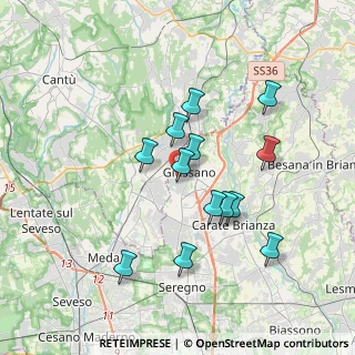 Mappa Via Caduti di Cefalonia, 20833 Giussano MB, Italia (3.23308)