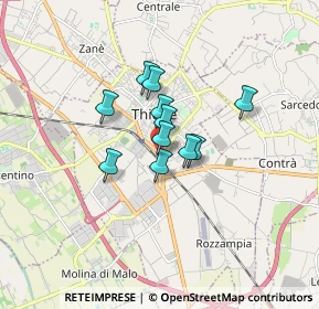 Mappa Via Meucci, 36016 Thiene VI, Italia (1.02)