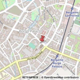 Mappa Via Borgo Palazzo, 45, 24121 Bergamo, Bergamo (Lombardia)