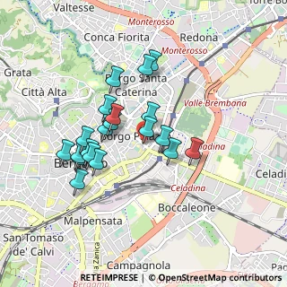 Mappa Centro, 24121 Bergamo BG, Italia (0.7705)