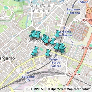 Mappa Centro, 24121 Bergamo BG, Italia (0.2605)