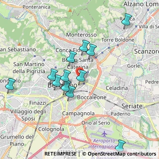 Mappa Centro, 24121 Bergamo BG, Italia (1.86083)