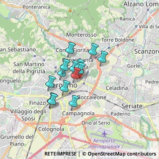Mappa Centro, 24121 Bergamo BG, Italia (1.175)