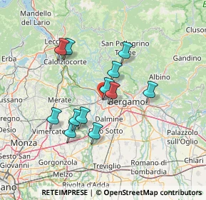 Mappa Via Bartolomeo Colleoni, 24036 Ponte San Pietro BG, Italia (11.7225)