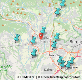 Mappa Via Bartolomeo Colleoni, 24036 Ponte San Pietro BG, Italia (4.62462)