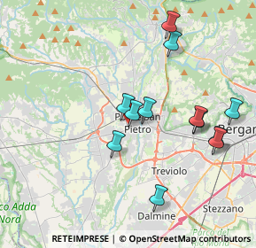 Mappa Via Bartolomeo Colleoni, 24036 Ponte San Pietro BG, Italia (3.71583)