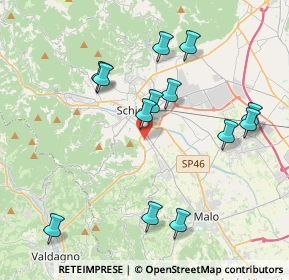 Mappa Via Beata Contessa Tagliapietra, 36015 Schio VI, Italia (4.03308)