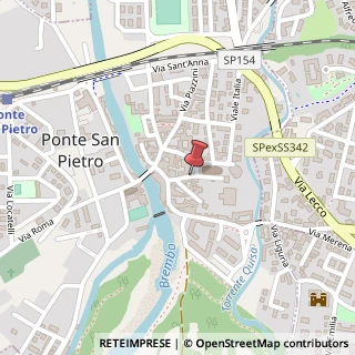 Mappa Lg. IV Novembre, 6, 24036 Ponte San Pietro, Bergamo (Lombardia)
