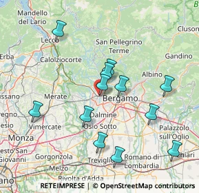 Mappa Via G. Battista Caironi, 24036 Ponte San Pietro BG, Italia (14.85083)