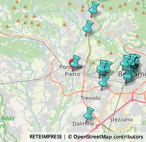 Mappa Via G. Battista Caironi, 24036 Ponte San Pietro BG, Italia (4.9395)