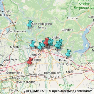 Mappa Via M. Buonarroti, 24020 Gorle BG, Italia (8.77)