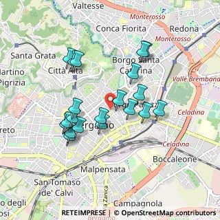Mappa Via Tasso Torquato, 24121 Bergamo BG, Italia (0.8145)