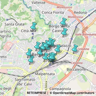 Mappa Via Tasso Torquato, 24121 Bergamo BG, Italia (0.6155)