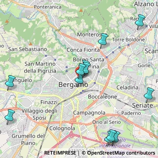 Mappa Via Tasso Torquato, 24121 Bergamo BG, Italia (2.61917)
