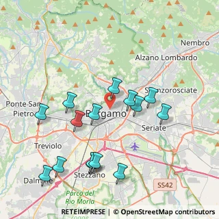 Mappa Via Torquato Tasso, 24121 Bergamo BG, Italia (4.14)