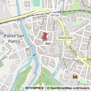 Mappa Piazza SS. Pietro e Paolo, 3, 24036 Ponte San Pietro, Bergamo (Lombardia)