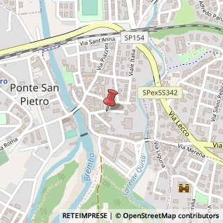 Mappa Piazza SS. Pietro e Paolo, 15, 24036 Ponte San Pietro, Bergamo (Lombardia)