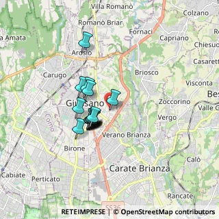 Mappa Via Monte S. Michele, 20833 Giussano MB, Italia (1.20176)