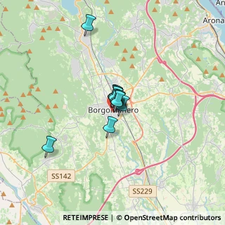 Mappa Via Cornice, 28021 Borgomanero NO, Italia (1.52455)