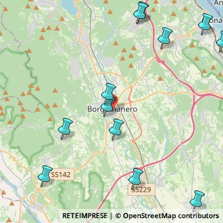 Mappa Via Cornice, 28021 Borgomanero NO, Italia (5.88583)