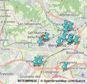 Mappa Via 24 Maggio, 24128 Bergamo BG, Italia (1.95)