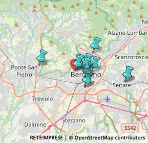 Mappa Via 24 Maggio, 24128 Bergamo BG, Italia (2.25833)