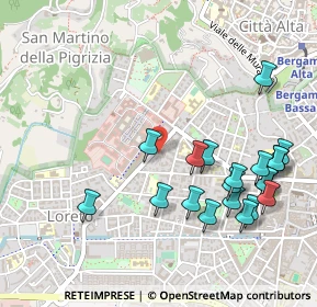 Mappa Via 24 Maggio, 24128 Bergamo BG, Italia (0.5625)