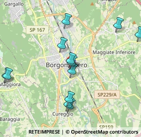 Mappa Via Palazzina, 28021 Borgomanero NO, Italia (2.27077)