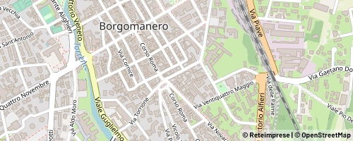 Mappa Borgomanero