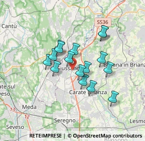 Mappa Via N. Bianchi, 20833 Giussano MB, Italia (2.65875)