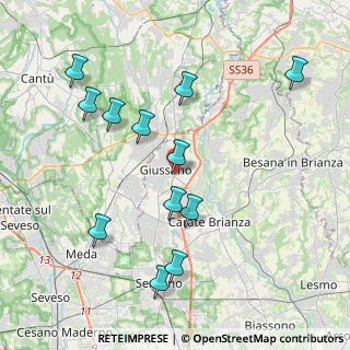 Mappa Via N. Bianchi, 20833 Giussano MB, Italia (4.19)