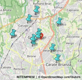 Mappa Via Nobile Bianchi, 20833 Giussano MB, Italia (1.71364)