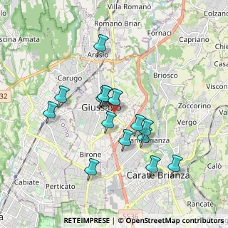Mappa Via N. Bianchi, 20833 Giussano MB, Italia (1.59133)