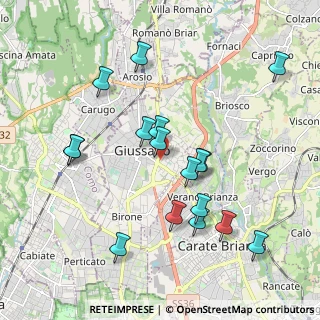 Mappa Via Nobile Bianchi, 20833 Giussano MB, Italia (1.95471)