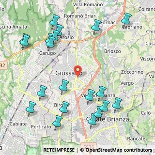 Mappa Via Nobile Bianchi, 20833 Giussano MB, Italia (2.603)