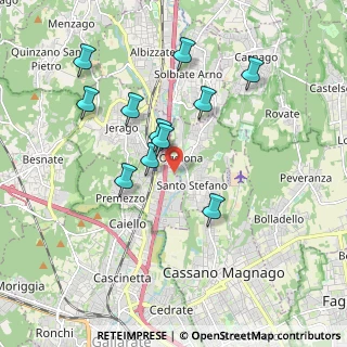 Mappa 21040 Cavaria Con Premezzo VA, Italia (1.73545)