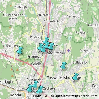 Mappa 21040 Cavaria Con Premezzo VA, Italia (2.32)