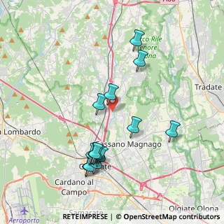 Mappa 21040 Cavaria Con Premezzo VA, Italia (3.93643)
