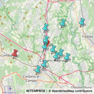 Mappa 21040 Cavaria Con Premezzo VA, Italia (3.62917)