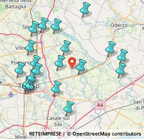 Mappa Via Olivo Bredariol, 31048 San Biagio di Callalta TV, Italia (8.854)